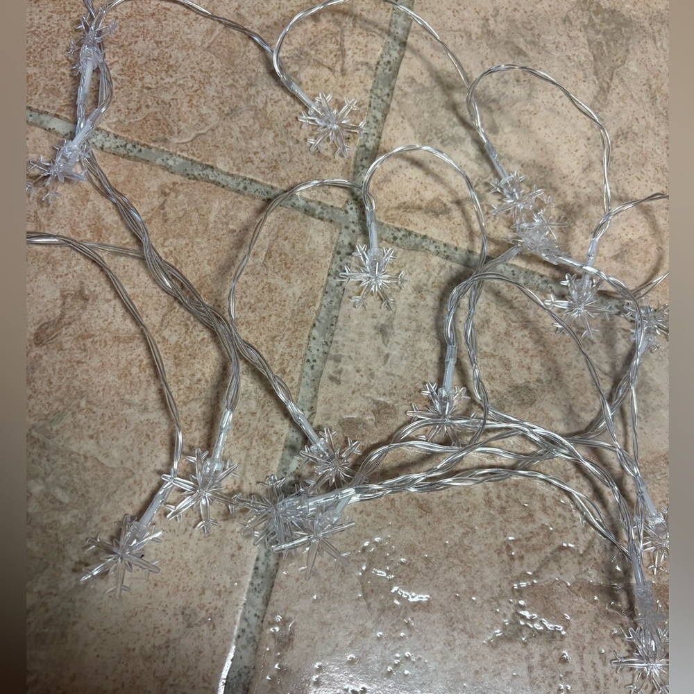 Snowflake lights - Picture 4 of 5